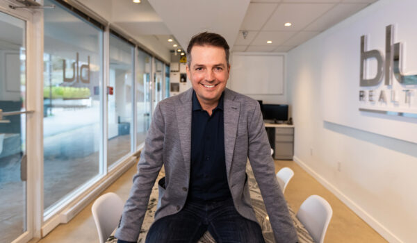 Todd Talbot at the Blu Realty Headquarters